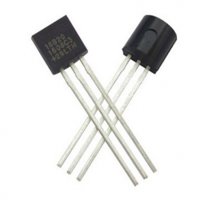 HR0303 DS18B20 TO-92 Temperature Sensor Non-Original , Made in China 